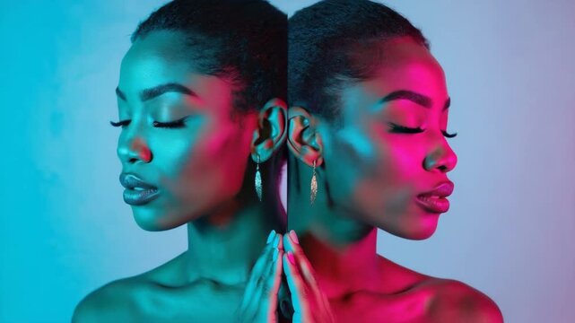 Beauty Exploring Dual Identity