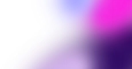 Vibrant Pink and Purple Abstract Gradient Light Flow With Soft Blurred Edges Isolated on a Transparent Background (PNG).