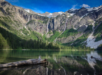 Avalanche Lake, Glacier NP © Scott