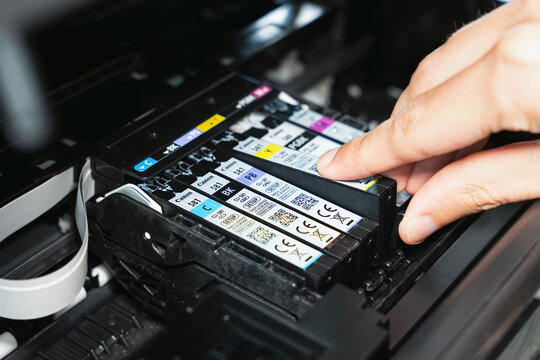 Installing Ink Cartridge In Home Printer