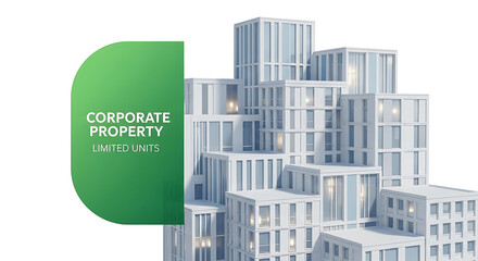 Modern Corporate Buildings Architecture Real Estate Investment