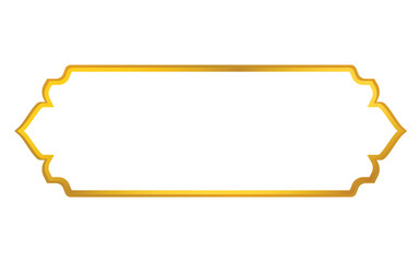 Islamic gold ornamental header frame &ndash;
A versatile header ornament suitable for posters, book covers, labels, and packaging that require a sophisticated cultural touch