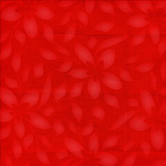 Deep red textured background with soft floral silhouettes. Elegant dramatic design ideal for luxury branding, wallpapers and festive designs.