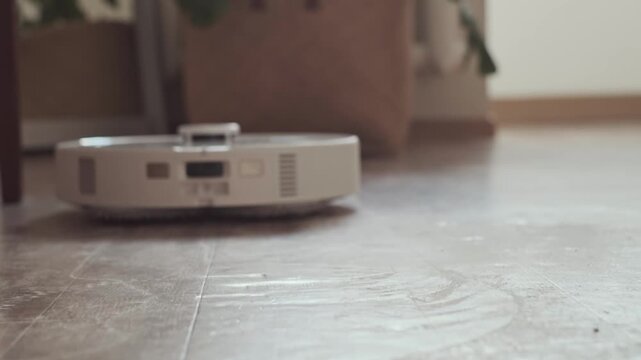 Smart robot makes your home cleaner saving your time and effort with efficient automatic cleaning every day