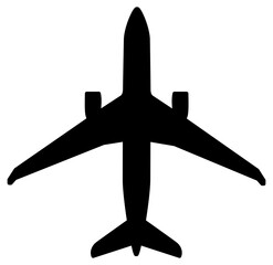 Airplane | Vector Silhouette Art