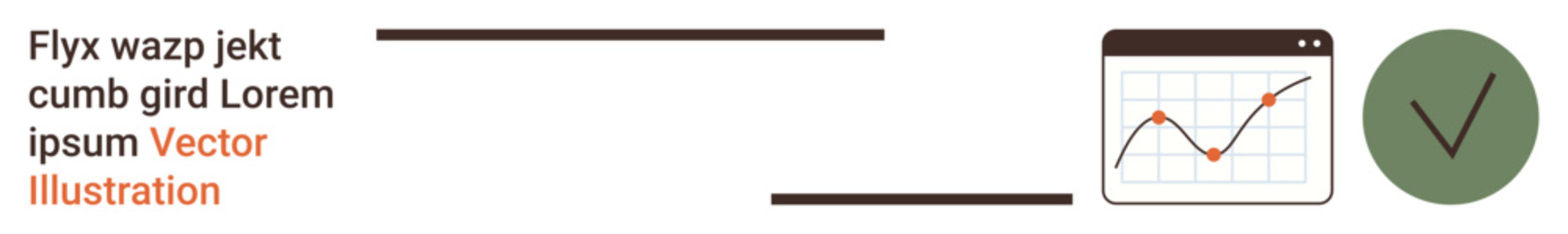 Business analytics, data visualization, progress tracking, decision-making tools, quality assurance, success confirmation. Chart with data trends and green checkmark. Data visualization and quality