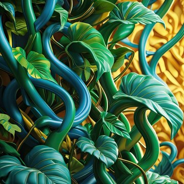 green plants in a garden