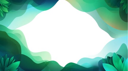 simple vector frame for presentation background