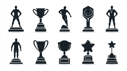 black and white cups