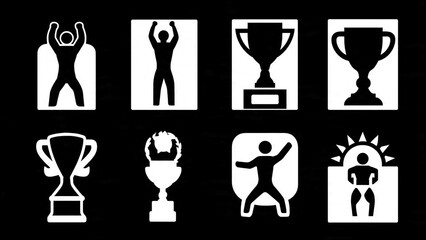 silhouettes of people