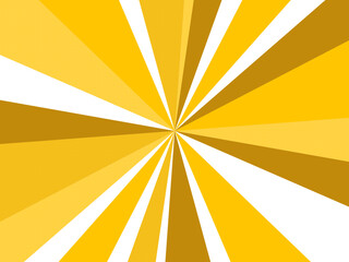 集中線, 漫画, 黄色, 光, 横線, 効果線, レーヨン, イラスト, サマータイム, 紙吹雪