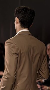 Auf dem Catwalk