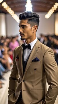 Auf dem Catwalk