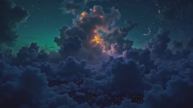 dazzling fog burst uv flaming haze, constitute lively formula framing angstrom fleeceable background, with gold flashes shimmering indiana angstrom lively, cosmic vista astatine sunrises
