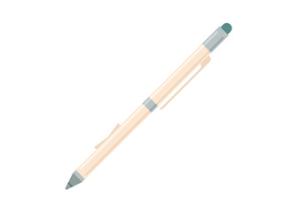 Stylus pen. Simple flat illustration.
