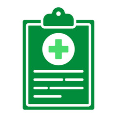 Obraz premium Medical History Icon