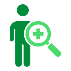 Fototapeta premium Physical Examination Icon