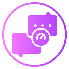 performance gradient icon