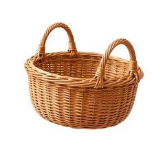 Fototapeta premium empty wicker basket