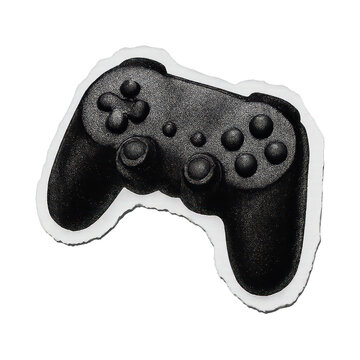PNG Black gaming controller illustration
