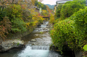 湯河原町　千歳川