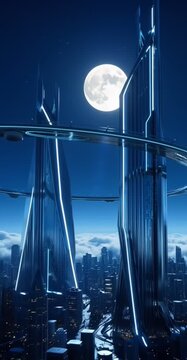 Abstract Glass Building Details, Modern Architecture Concept with Copy Space