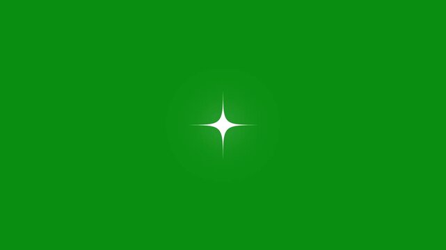 tar twinkling glitter animation on black screen featuring glowing stars, blinking shine effects, and magical festive motion graphics