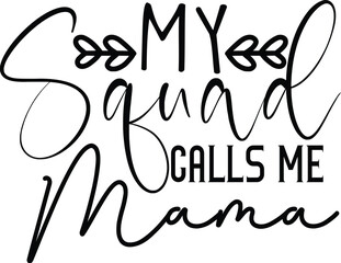 Obraz premium MOM SVG Designs