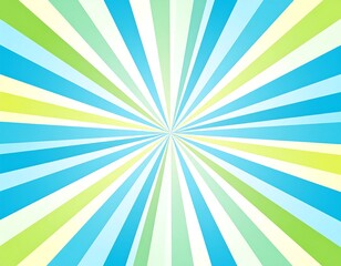 A colorful abstract design with radiating stripes