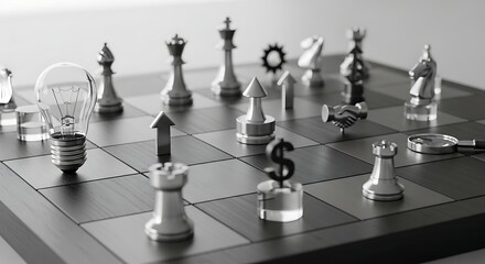 Chess Game Strategy Pieces Board Gameplay.