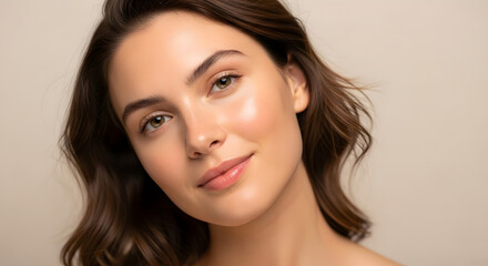 Fototapeta premium Portrait of a Beautiful Young Woman 4.