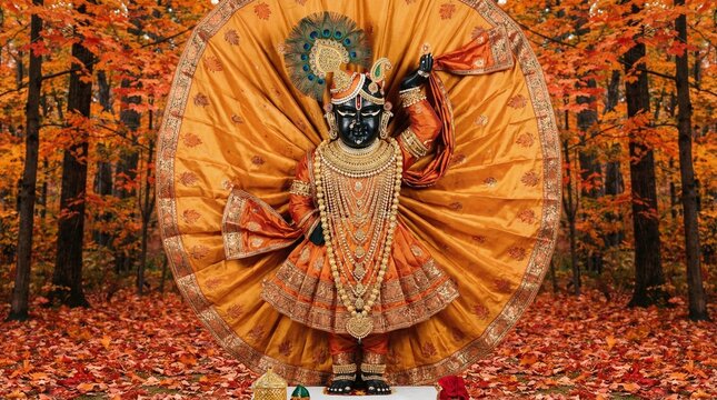 Shrinathji, Jagannath, or Lord Krishna