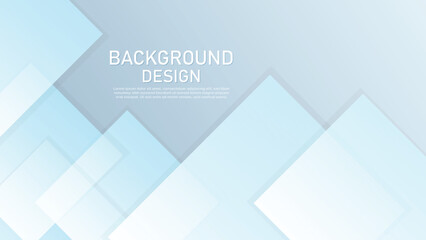 Obraz premium Light Blue Abstract Corporate Background with Transparent Geometric Layers