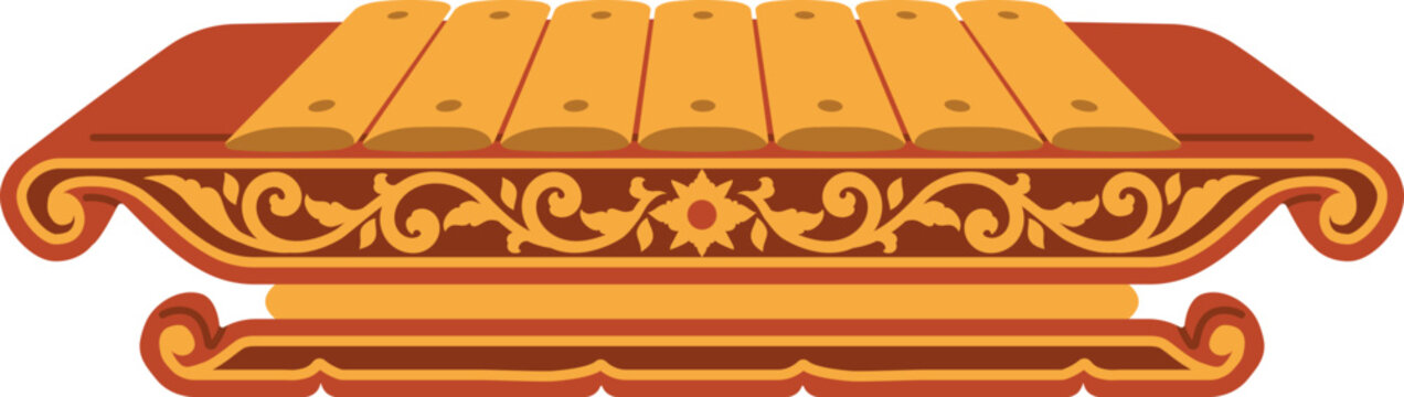 Instrumen Alat Musik Gamelan Gender Slenthem Demung