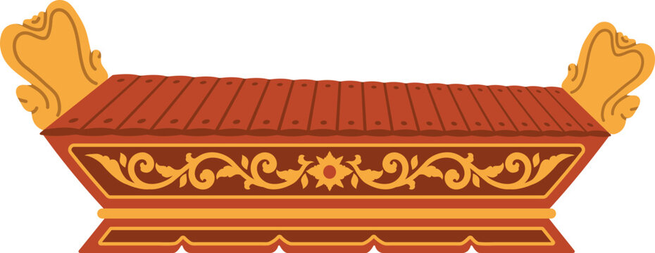 Alat Musik Tradisional Gamelan Saron