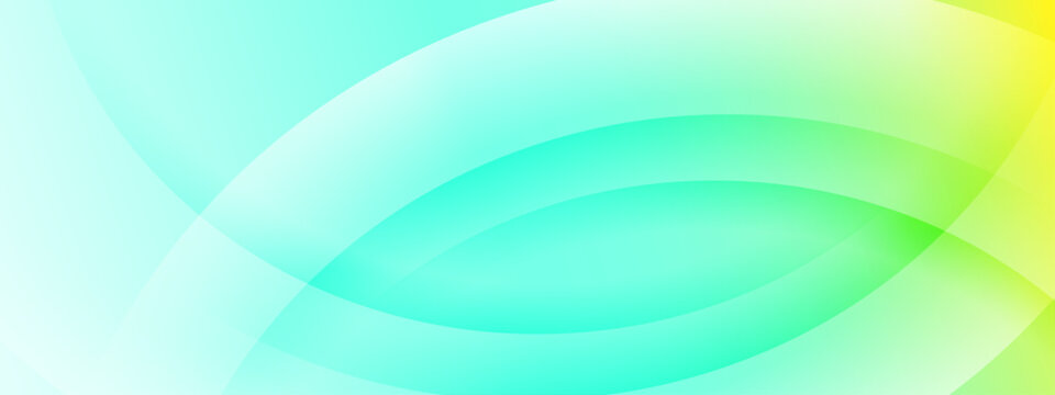 A refreshing blend of mint green and yellow citrus tones featuring smooth abstract waves for a clean and energetic design