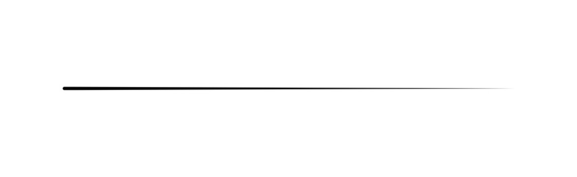 Minimalist Horizontal Line Divider Design. Geometric Black Separator Horizontal Line Divider for Web and Print Design