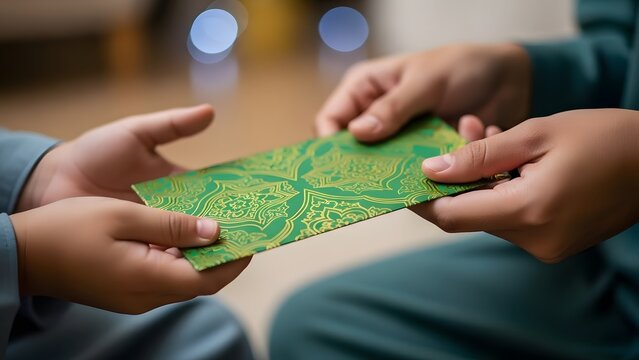 Children Reading Quran Together Indoors.