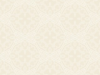 幾何学模様のシームレスパターン　B-10