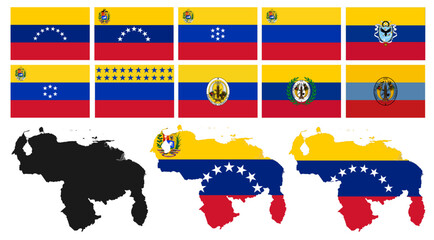 Venezuela Maps, Flags and Symbols