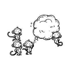 Obraz premium Conceptual Solid Black Background, 4k detail