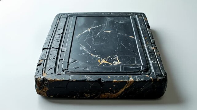 Antique Chinese Inkstone - A Glimpse into Calligraphys Past.