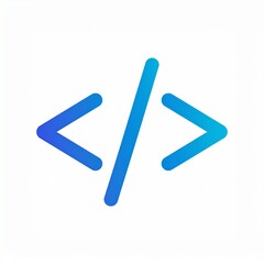 Obraz premium 3D blue arrows crossing over central bar symbolizing growth and direction in business