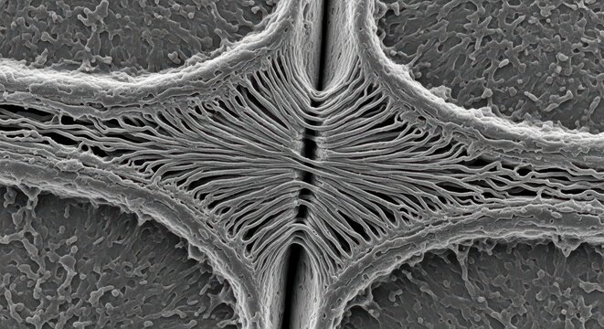 Scanning Electron Micrograph Of Zonula Occludens For The Concept Of Cellular Barrier Integrity