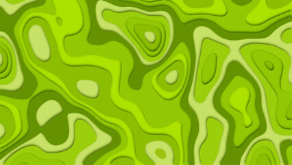 Obraz premium Abstract green pattern with varying shades and smooth curves creating a visually appealing design perfect for backgrounds and wallpapers 