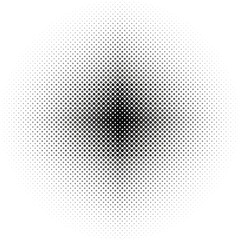 Abstract Geometric Dot Pattern Circle Background