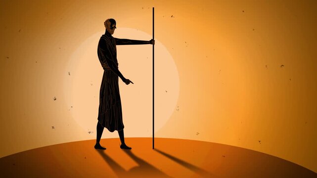 eratosthenes of cyrene measuring the earth with a shadow and the sun