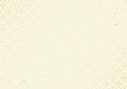 Beige Japanese paper background material