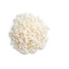 rice isolated on white background