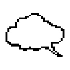 Obraz premium Pixel Text Box